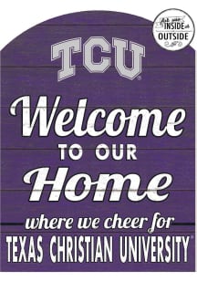 KH Sports Fan TCU Horned Frogs 16x22 Indoor Outdoor Marquee Sign