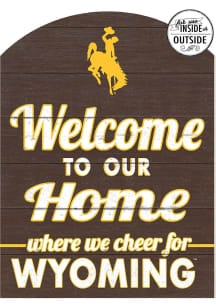 KH Sports Fan Wyoming Cowboys 16x22 Indoor Outdoor Marquee Sign