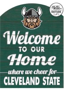 KH Sports Fan Cleveland State Vikings 16x22 Indoor Outdoor Marquee Sign