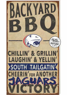 KH Sports Fan South Alabama Jaguars 11x20 Indoor Outdoor BBQ Sign