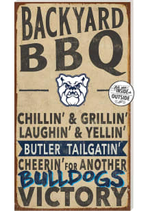 KH Sports Fan Butler Bulldogs 11x20 Indoor Outdoor BBQ Sign