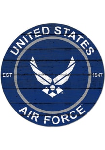 KH Sports Fan Air Force 20x20 Weathered Colored Circle Sign