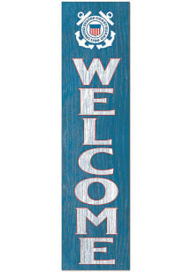 KH Sports Fan Coast Guard 11x46 Welcome Leaning Sign