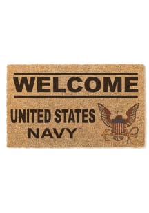 Navy 18x30 Welcome Door Mat