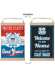 KH Sports Fan Coast Guard Retro Reversible Banner Sign