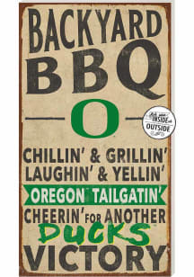 KH Sports Fan Oregon Ducks 11x20 Indoor Outdoor BBQ Sign
