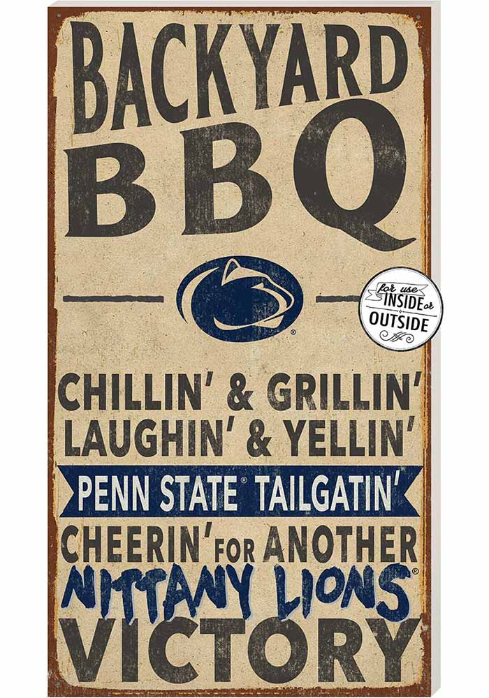 KH Sports Fan Penn State Nittany Lions 11x20 Indoor Outdoor BBQ Sign