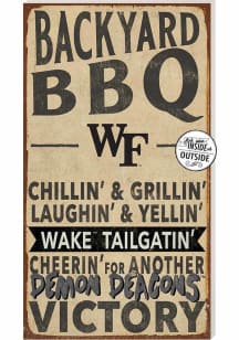 KH Sports Fan Wake Forest Demon Deacons 11x20 Indoor Outdoor BBQ Sign
