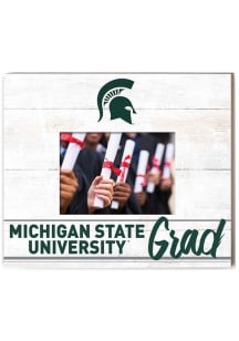 Michigan State Spartans Weathered Slat Grad Frame Picture Frame