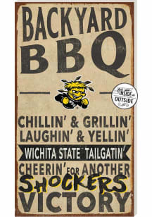 KH Sports Fan Wichita State Shockers 11x20 Indoor Outdoor BBQ Sign