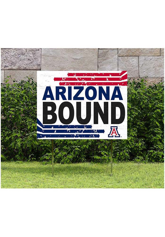 Arizona Wildcats 18x24 Retro School Bound Yard Sign