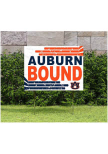 Auburn Tigers 18x24 Retro School Bound Yard Sign