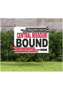 Central Missouri Mules 18x24 Retro School Bound Yard Sign