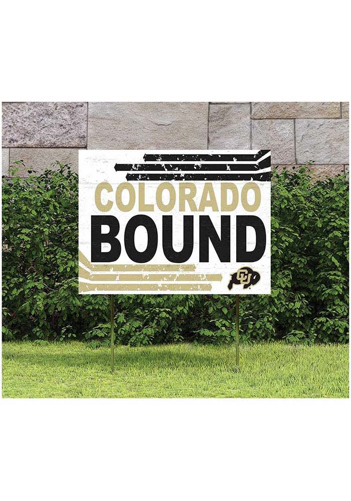 Colorado Buffaloes 18x24 Retro School Bound Yard Sign