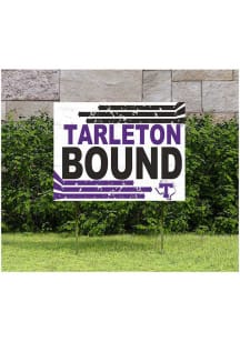 Tarleton State Texans 18x24 Retro School Bound Yard Sign