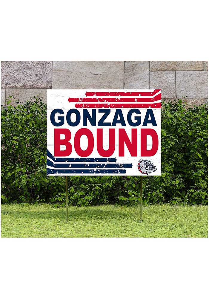 Gonzaga Bulldogs 18x24 Retro School Bound Yard Sign