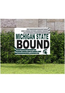 Michigan State Spartans 18x24 Retro School Bound Yard Sign