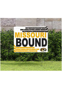 Missouri Tigers 18x24 Retro School Bound Yard Sign
