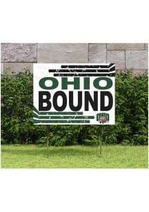Ohio Bobcats 18x24 Retro School Bound Yard Sign