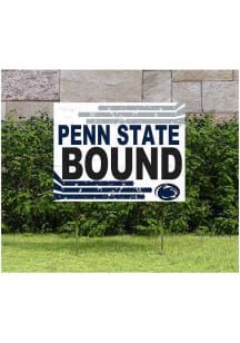 Blue Penn State Nittany Lions 18x24 Retro School Bound Yard Sign