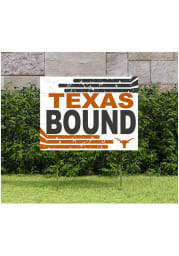 Texas Longhorns 18x24 Retro School Bound Yard Sign