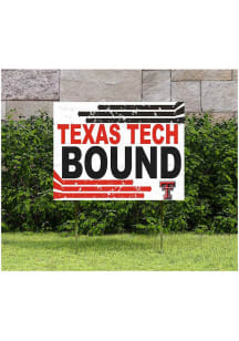 Texas Tech Red Raiders 18x24 Retro School Bound Yard Sign