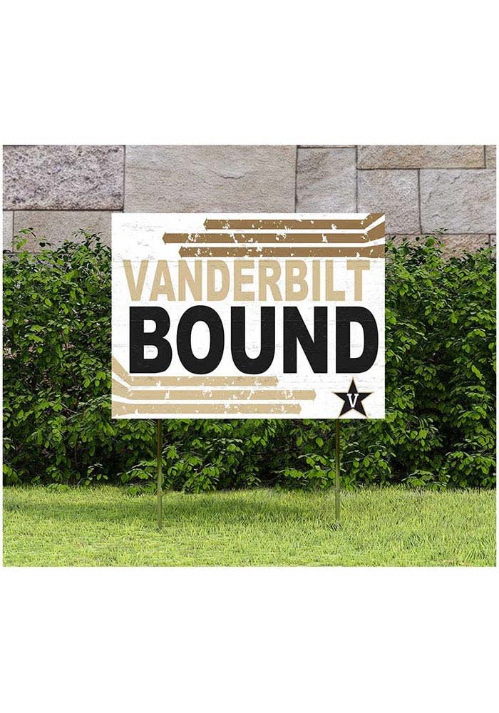 Vanderbilt Commodores 18x24 Retro School Bound Yard Sign