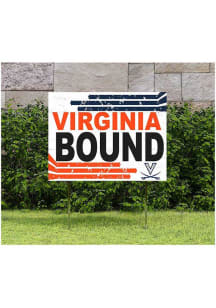 Virginia Cavaliers 18x24 Retro School Bound Yard Sign
