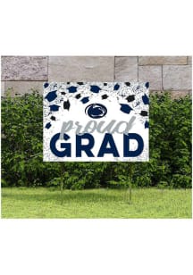 Blue Penn State Nittany Lions 18x24 Confetti Yard Sign