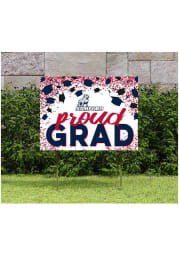 Samford University Bulldogs 18x24 Confetti Yard Sign