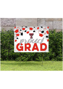 Texas Tech Red Raiders 18x24 Confetti Yard Sign