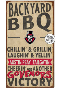 KH Sports Fan Austin Peay Governors 11x20 Indoor Outdoor BBQ Sign