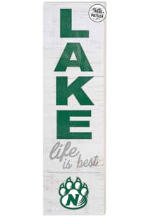 KH Sports Fan Northwest Missouri State Bearcats 35x10 Lake Life is Best Indoor Outdoor Sign