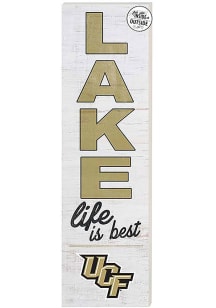 KH Sports Fan UCF Knights 35x10 Lake Life is Best Indoor Outdoor Sign