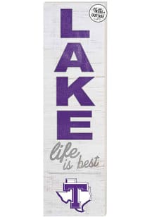 KH Sports Fan Tarleton State Texans 35x10 Lake Life is Best Indoor Outdoor Sign