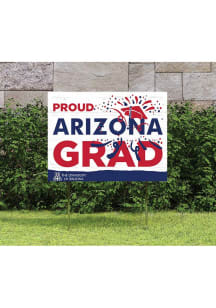 Arizona Wildcats 18x24 Proud Grad Logo Yard Sign