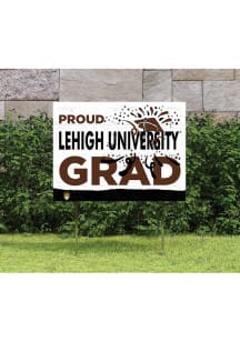 Lehigh University 18x24 Proud Grad Logo Yard Sign