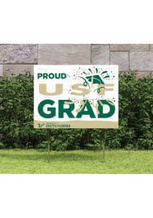 South Florida Bulls 18x24 Proud Grad Logo Yard Sign