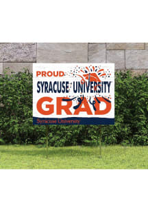 Syracuse Orange 18x24 Proud Grad Logo Yard Sign