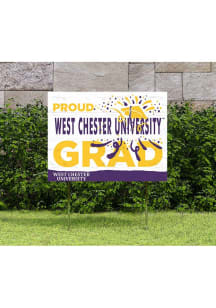 West Chester Golden Rams 18x24 Proud Grad Logo Yard Sign