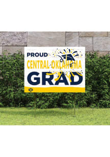 Central Oklahoma Bronchos 18x24 Proud Grad Logo Yard Sign