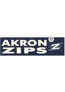 KH Sports Fan Akron Zips 35x10 Indoor Outdoor Colored Logo Sign
