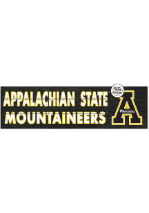 KH Sports Fan Appalachian State Mountaineers 35x10 Indoor Outdoor Colored Logo Sign