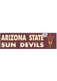 KH Sports Fan Arizona State Sun Devils 35x10 Indoor Outdoor Colored Logo Sign