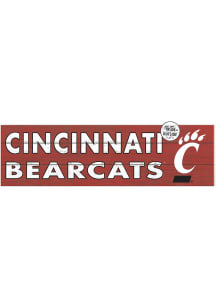 KH Sports Fan Cincinnati Bearcats 35x10 Indoor Outdoor Colored Logo Sign
