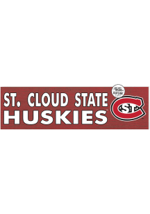 KH Sports Fan St Cloud State Huskies 35x10 Indoor Outdoor Colored Logo Sign