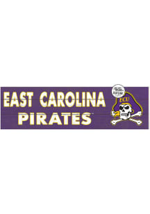 KH Sports Fan East Carolina Pirates 35x10 Indoor Outdoor Colored Logo Sign