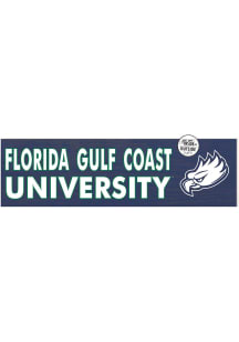 KH Sports Fan Florida Gulf Coast Eagles 35x10 Indoor Outdoor Colored Logo Sign