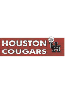 KH Sports Fan Houston Cougars 35x10 Indoor Outdoor Colored Logo Sign