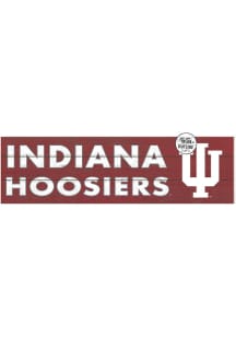 KH Sports Fan Indiana Hoosiers 35x10 Indoor Outdoor Colored Logo Sign